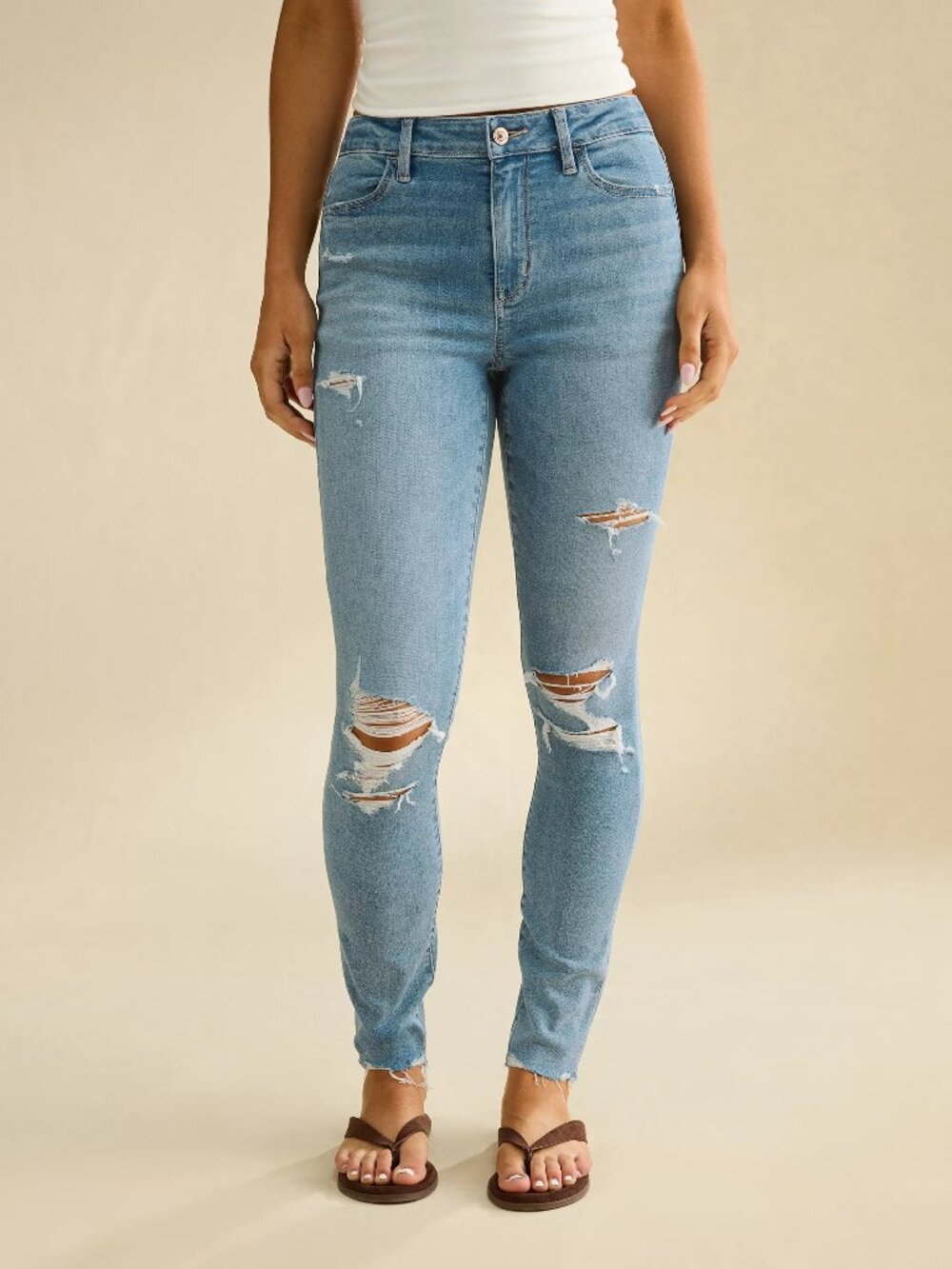 AE AMERICAN EAGLE High-Rise Jegging Next Level Stretch Jeans - Sz 6 - NEW NWT